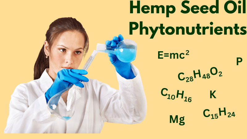 Hemp Seed Oil phytonutrients and compounds enhance health and well-being.